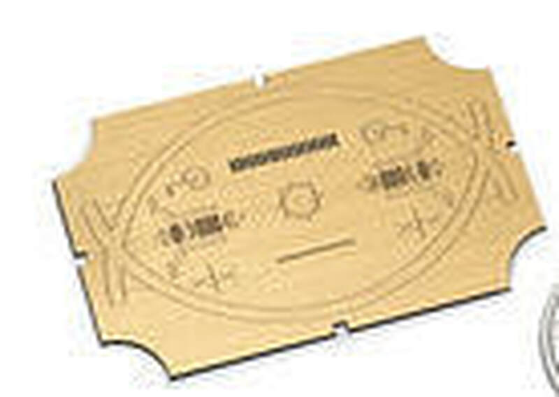Golden clearing tray